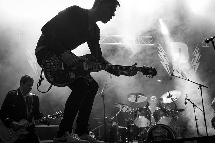 musician performing