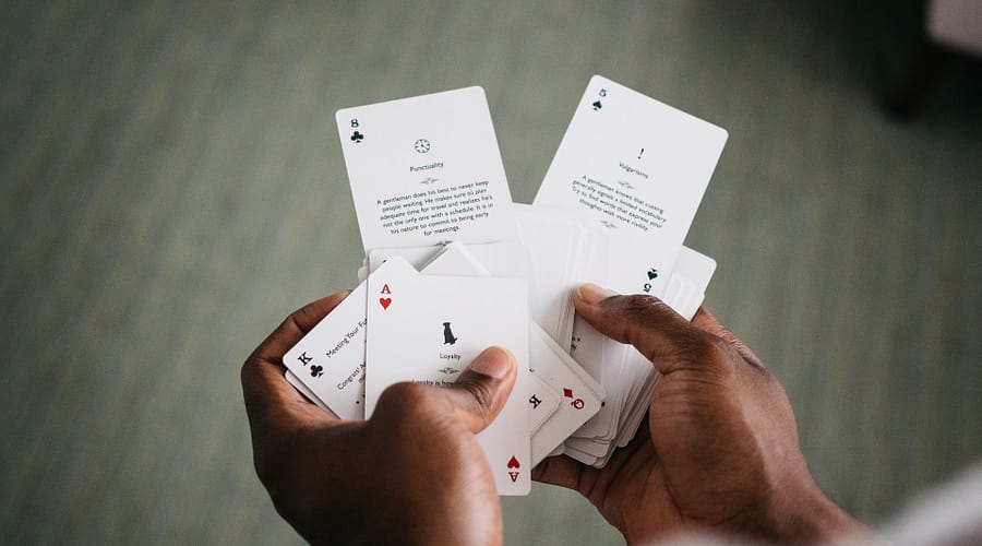 playing cards